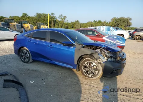 2017 Honda Civic Ex из США, поврежденный, VIN 19XFC1F37HE004574